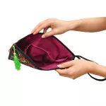 Embroidered Flower Bags Women Vintage Ethnic Crossbody Bag Women Embroidery National Purse Women'S Small Handbag Day Clutch Bag