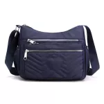 Fashion Multi-Functional Pockets Women's Shoulder Bag Nylon Waterproof Crossbody Bags Women Multi Pocket Large Shoulder Handbag