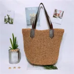 Women Ca Straw Bag Mmer Beach Wen Bag Oulder Bag Tote Oulder Handbag