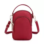 Women's Mini Oulder Bag Handbag Mesger Vintage Litweit Nylon Se Solid Zier Waterproof Flap Crossbody Bag