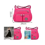 TTOU Women Ca Mesger Bags Waterproof Nylon Handbag Fe Daily Oulder Bag Ladies Crossbody Bags Bolsa SAC A Main