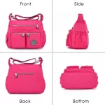 TTOU Women Ca Mesger Bags Waterproof Nylon Handbag Fe Daily Oulder Bag Ladies Crossbody Bags Bolsa SAC A Main