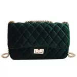New Velvet Fe Handbags Designer Chain SML Flapp Crossbody Bags Ca Lady Oulder Bag Hi Quity