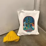 Death Evil Devil Printing Ca Haruu Fe Oulder Canvas Bag Ins Large Capacity Tote Reusable Ladies Ng Bags