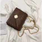 Retro Large Handbag New Hi Quity Pu Leather Women's Designer Luxury Handbag Loc Chain Oulder Mesger Bags
