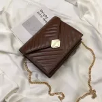 Retro Large Handbag New Hi Quity Pu Leather Women's Designer Luxury Handbag Loc Chain Oulder Mesger Bags