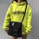 Style Moon Large Capacity Handbags Haruu Ca Ulzzang New Women's College Oulder Bags Canvas Chic Crossbody Bags