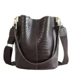 New Crocodile Crossbody Bag For Women Oulder Bag Brand Designer Women Bags Luxury Pu Leather Bag Bucet Bag Handbag