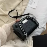 Winter Hi-QUITY CA PU FE BAG NEW OREAN L-Match Loc Chain Single Oulder Mesger SML Square Bag