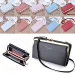 Women Wlet Brand Cell Phone Wlet Big Card Holders Wlet Handbag Se Clutch Mesger Oulder Straps Bag Crossbody