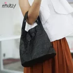 Women New Handbags Lady Oulder Bag Raft Paper Totes Mesger Bag Waable Tear-Resistant Environmently Friendly