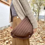 Winter Down Bags For Women New Ca Ladies Oulder Bags Brand Design Handbags Large Capacity Sp Cn Crossbody Bag