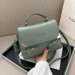 FE BAG HI QUITY SOFT Leather Oulder Mesger Bag New Luxury Designer Ladies Handbag SQUARE BAG