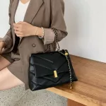 New Solid Cr Chain Women Oulder Bags For Women Designer Women Crossbody Bag Large Capacity Lady Women's Handbag Se