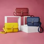 Brand Solid Leather Oulder Bag Crossbody Bags For Women Luxury Ses Tote Handbags Women Bags Designer Fame Mesger Bag