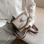 Oulder Bags For Women New Pu Leather Lady Designer Ses And Handbags Cc Gg Brand Cross Body Bag Woman Chain Sml Square Bag