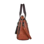 Hi Capacity Women Ca Pu Leather M-In-Law Bag 3 Piece Sets Large Capacity Messager Bag Handbag