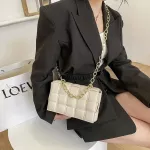 Women Crossbody Bag Weave Handbags for Women Quity Leather L Chain Oulder Mesger Bags Brand Fe Cassette Bag