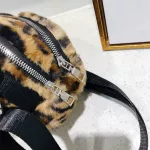 Lit Women Able Oulderbag Winter Crossbody Bag Wen Lady Bag Nitted Foux Won Bag Pard Pattern Flap Bag