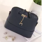 New Fe Bags Quity Pu Leather Soft F Women Bag Wild Oulder Mesger Bag Ell Bag Pendant Cute Deer Crossbody Bags S
