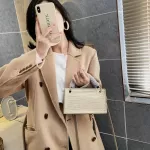 Simply Crossbody Bags Lady Chain Travel Sml Handbags Pu Leather Solid Cr Mesger Bag For Women