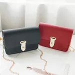 New Elnt L-Match Bags Orean Version Mini Bag Sml Solid Cr Chain Hi Quity Square Bag