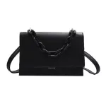 Acrylic Chain Crossbody Bag Women Solid Cr Ladies Oulder Mesger Bag Pu Travel Oulder Pouch