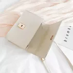 Acrylic Chain Crossbody Bag Women Solid Cr Ladies Oulder Mesger Bag Pu Travel Oulder Pouch