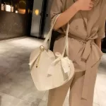 Womens Brand Bag Large-Capacity Red Handbags Designer Luxury Handbag New Women Bag Cute Pin Leather Large Oulder Bags