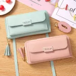 MG-BAGSHOP กระเป๋าสตางค์ใบยาว รุ่น875 กระเป๋าสตางค์หญิง  กระเป๋าสะพายข้างหญิง