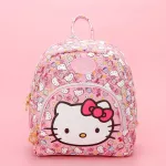 Cartoon Cute Hello Kitty Backpack women Hellokitty schoolbags girls primary School Bags for children Gifts