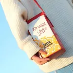 Cartoon Printing Fruit Milk Banana Strawberry Women Shoulder Bags Mini Wallet Bags Small Pu Leather Female Crossbody Bags T2G