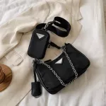 Causal Women Crossbody Bags Luxury Handbags for Women Bags Designer With Mini Pocket Luxury Brand Female Shoulder Messenger Bag