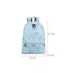 Casual Waterproof Women Backpack Flower Printing Girls College Laptop Bookbags Lady Travel Bagpack