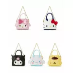 Cartoon Hello Kitty My Melody Cinnamoroll Pompompurin Wallet Bag Coin Pruse Card Bags for Women Leather Wallets Pruse for Girls