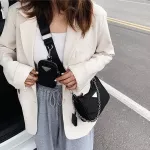 Causal Women Crossbody Bags Luxury Handbags for Women Bags Designer With Mini Pocket Luxury Brand Female Shoulder Messenger Bag