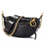 Chain Crossbody Bags for Women Fashion Quality Pu Leathe Lady Chest Bag Shoulder Messenger Travel Women Handbags and Purses