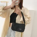 Casual Nylon Women Handbag Totes Female Street Zipper Underarm Shoulder Bag