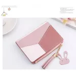 Catei Karrui 2020 new women's wallet short wallet splicing wallet fringe multi-function zipper wallet essential for shopping