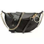 Chain Crossbody Bags For Women Fashion Quality PU Leathe  Lady chest bag Shoulder Messenger Travel Women Handbags and Purses