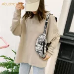 Casual Waist Bag for Women Men Waiist Bag Colorful Unisex Waistbag Bag Fashion Mobile Phone Zipper Pouch Packs Belt