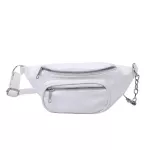 Casual Zipper Waist for For Female Trend Pockets Pouch Chest Bag Women Leather Waterproof Girls Crossbody Bags