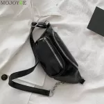 Casual Zipper Waist for For Female Trend Pockets Pouch Chest Bag Women Leather Waterproof Girls Crossbody Bags