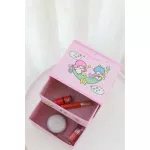 Cartoon HelloKitty My Melody Cinnamoroll Little Twin Stars Kuromi Cosmetic Box Bag Makeup Case Box Storage Case Bag Organizer