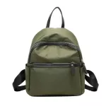CHALLEN Brand Small Women Backpack Waterproof Nylon Fashion Green Shoulder Bag Preppy Style Backpacks For Teenage Girls Mochila