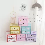 Cartoon HelloKitty My Melody Cinnamoroll Little Twin Stars Kuromi Cosmetic Box Bag Makeup Case Box Storage Case Bag Organizer