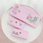 Cartoon HelloKitty My Melody Cinnamoroll Little Twin Stars Kuromi Cosmetic Box Bag Makeup Case Box Storage Case Bag Organizer