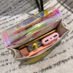 Chain laser transparent small female shoulder messenger bag crossbody bags for women purses handbags clutch purse alexa sanrio