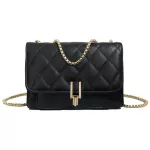 Chains Double Flap Bag Women Quilted Shoulder Bag Luxury Lady Crossbody Handbag  Quality White Red Black