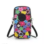 Cartoon Flower Bolso Kipe Universal Wallet Bag iPhone7 Plusportable Case for iPhone 6s Mobile Phone Shoulder Bag Holster